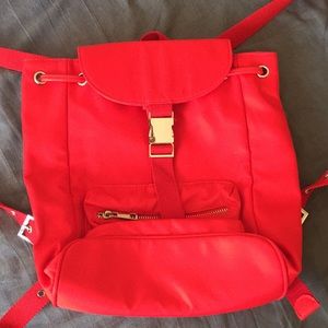 New Forever 21 red backpack